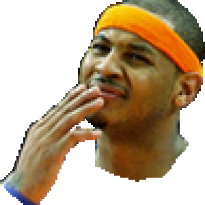 Carmelo Anthony unsure