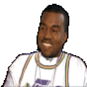 Kanye West Umad Animated Smiley